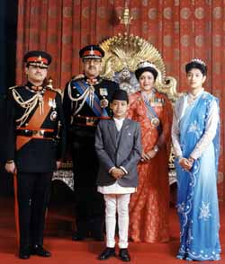 royal family of birendra