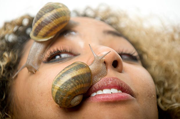 girl-tries-out-new-snail-facial