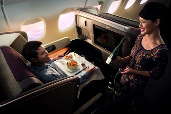 new cabin of singapore airlines
