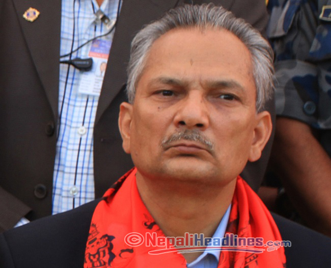 Baburam Bhattarai  red sall