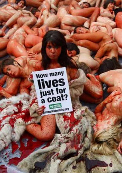protest agains animal leather 1
