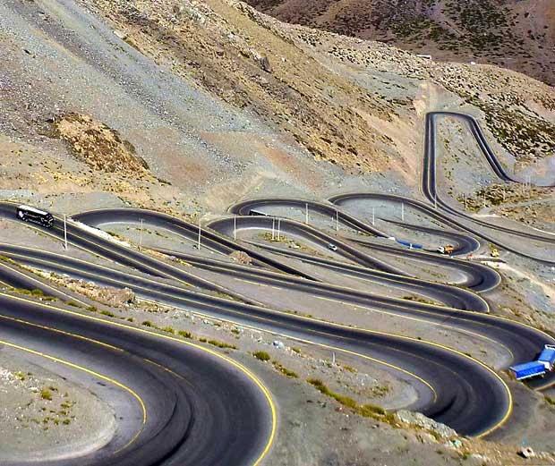 Hair Pin Bend Highway dangerous road in america (2)