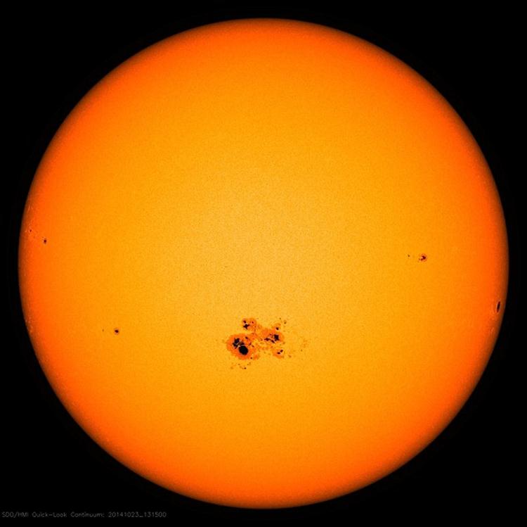 Solar Ecllipse Sun Spot