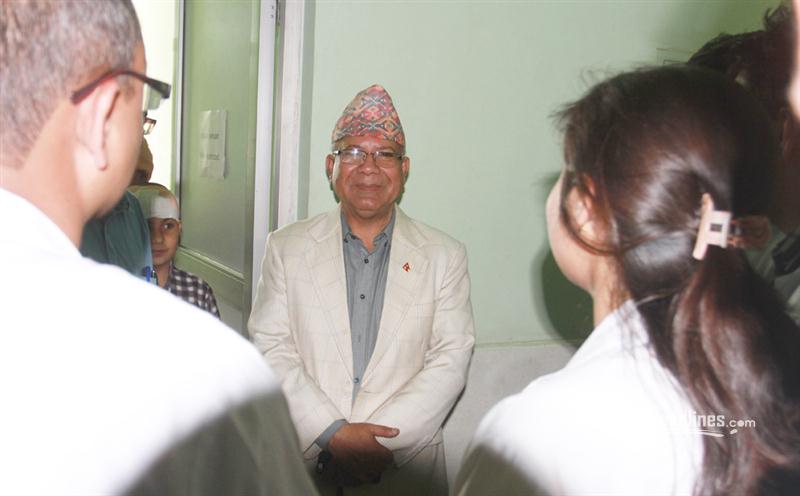 Madhav Nepal Teaching (2)