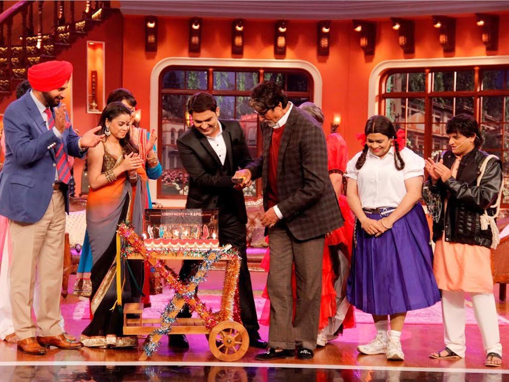 Amitabh at Comedy nights with kapil 1