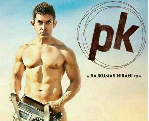 आमिर खान ‘पिके’ को पोस्टरमा न्युड !