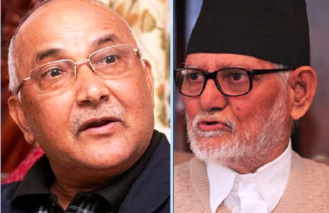 PM and CPN (UML) Chairperson Oli meet