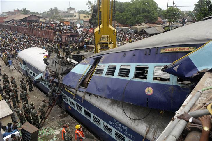 रेल दुर्घटनामा मृत्यु हुनेको संख्या ३० पुग्यो