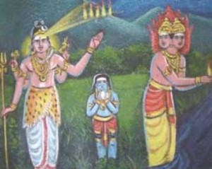 Shiva bisnu and bramha