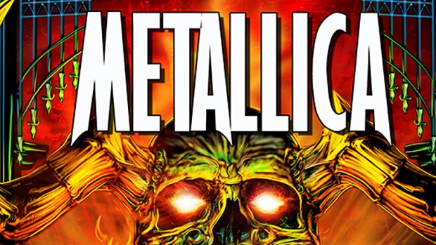 Metallica gets comic book biography