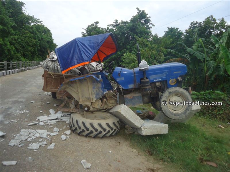 tractor accident rautahat (2)