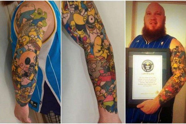 tattoo world record