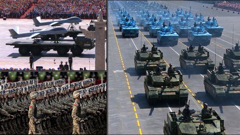 सबैभन्दा ठुलो सेना भएको चीनले विश्व सामु देखायो आफ्नो शक्ति (तस्बिर सहित)