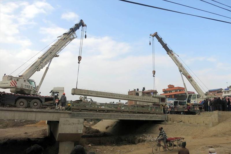 Bridge construction over Kaligandaki River starts