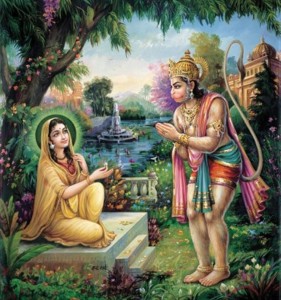 hanuman and sita