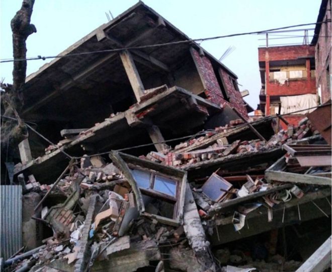 मनिपुरमा भूकम्पका कारण ६ जनाको मृत्यु, १०० भन्दा बढी घाइते