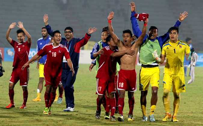 football saag nepal wins