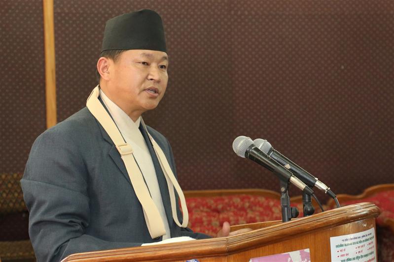Minister Rai for quality service from Nepal Telecom