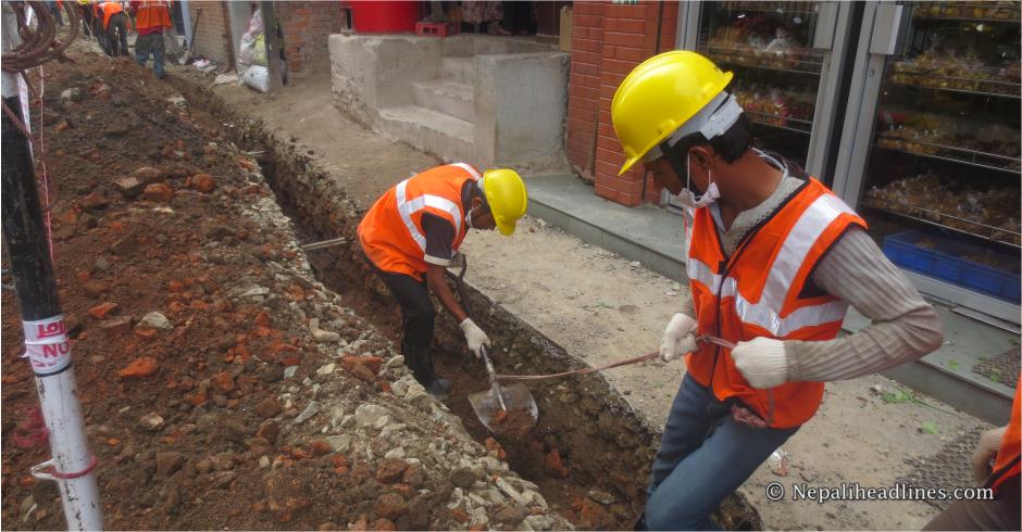 Laying 533 kilometers pipeline for Melamchi project completes