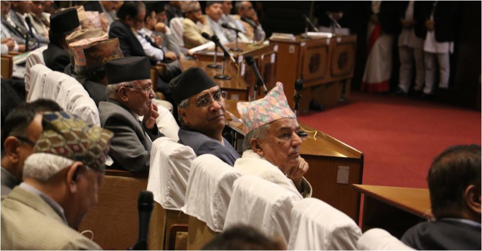 Parliament meeting starts – top leaders addressing the session