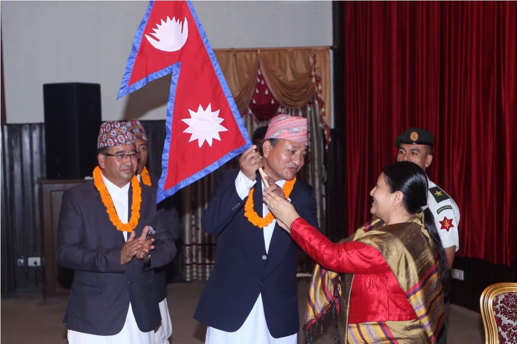 ‘खेलकुदले नेपाली झन्डा अन्तर्राष्ट्रियजगत्मा फहराएको छ’: राष्ट्रपति भण्डारी