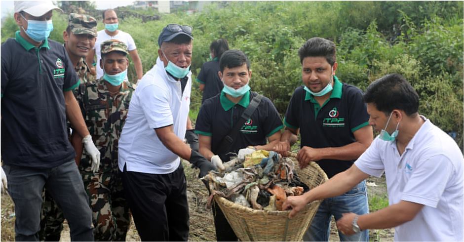 35 metric tonnes of garbage managed from valley