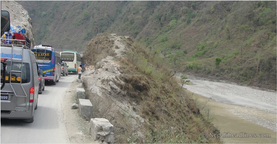 Narayangadh-Muglin road to come into operation 24 hours from tomorrow