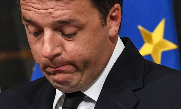 जनमत संग्रहमा हारपछि इटलीका प्रधानमन्त्रीद्वारा राजीनामा