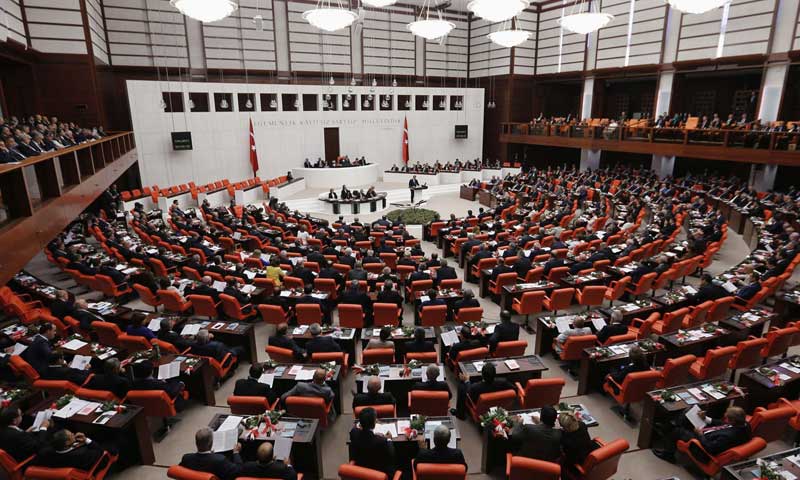 टर्कीको संसदद्वारा संविधान संशोधन पारित
