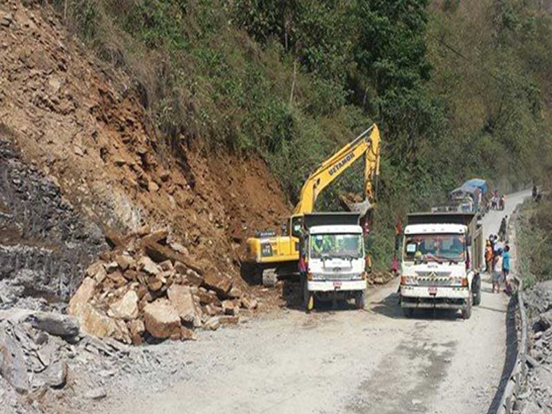 Muglin road section again remains closed for six hours from today