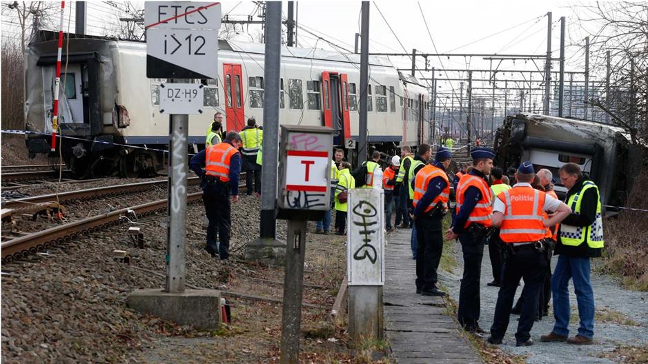 Train derails in Belgium, leaving casualties: officials