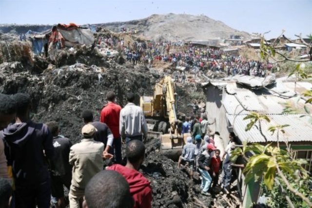 Death toll exceeds 50 in Ethiopia’s garbage dump landslide