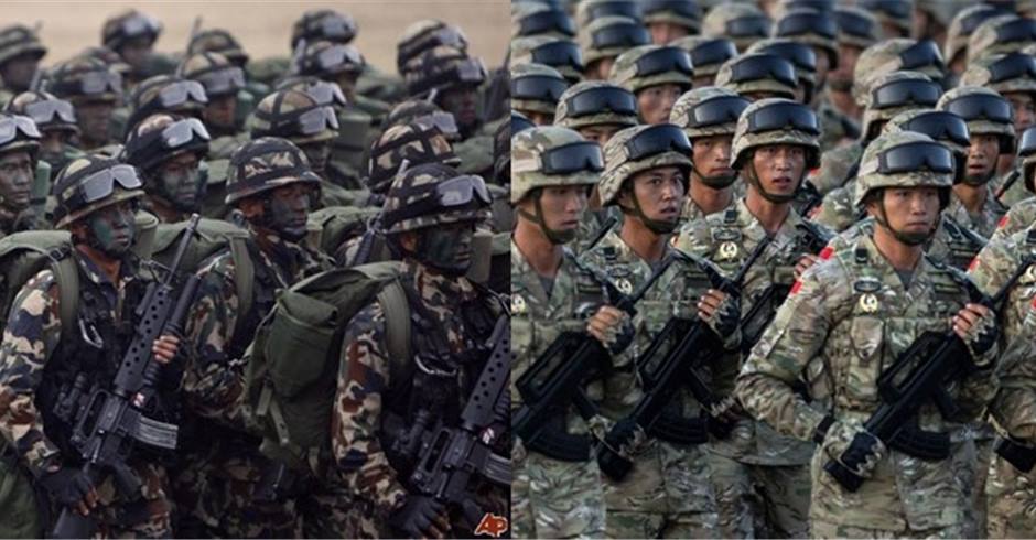 चीन र नेपालबीच पहिलो सैन्य अभ्यास, भारतलाई चिन्ता ! 