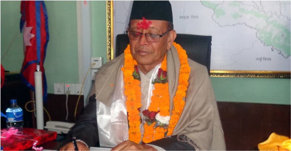 Pokhara’s mayor makes an announcement to avoid felicitation programmes