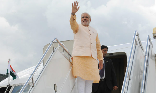 Modi embarks on three-nation tour