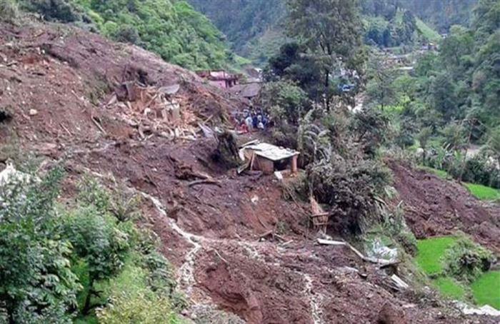 Four members of a single family killed in landslide