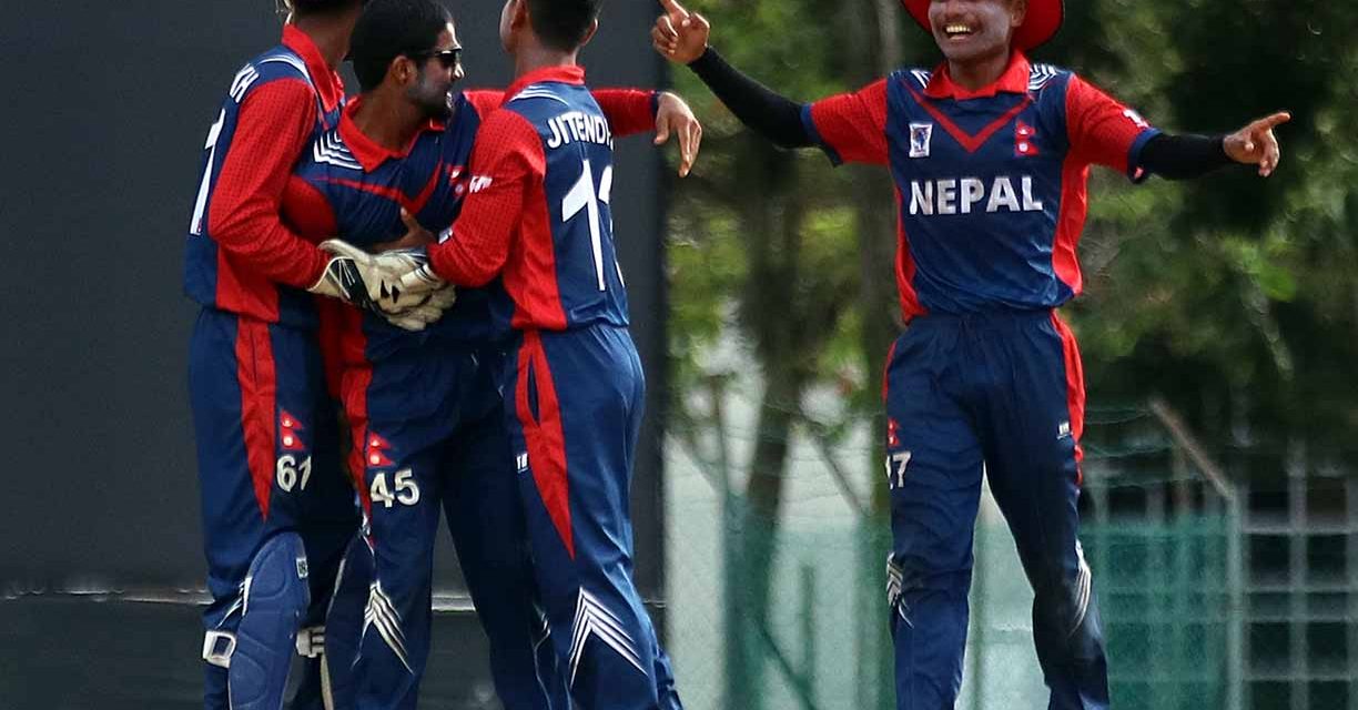 Historical win for Nepal in U19 Cricket