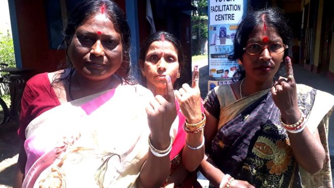 भोट हाल्दा झुक्किएपछि भारतमा मतदाताले औंला काटेर फ्याँके