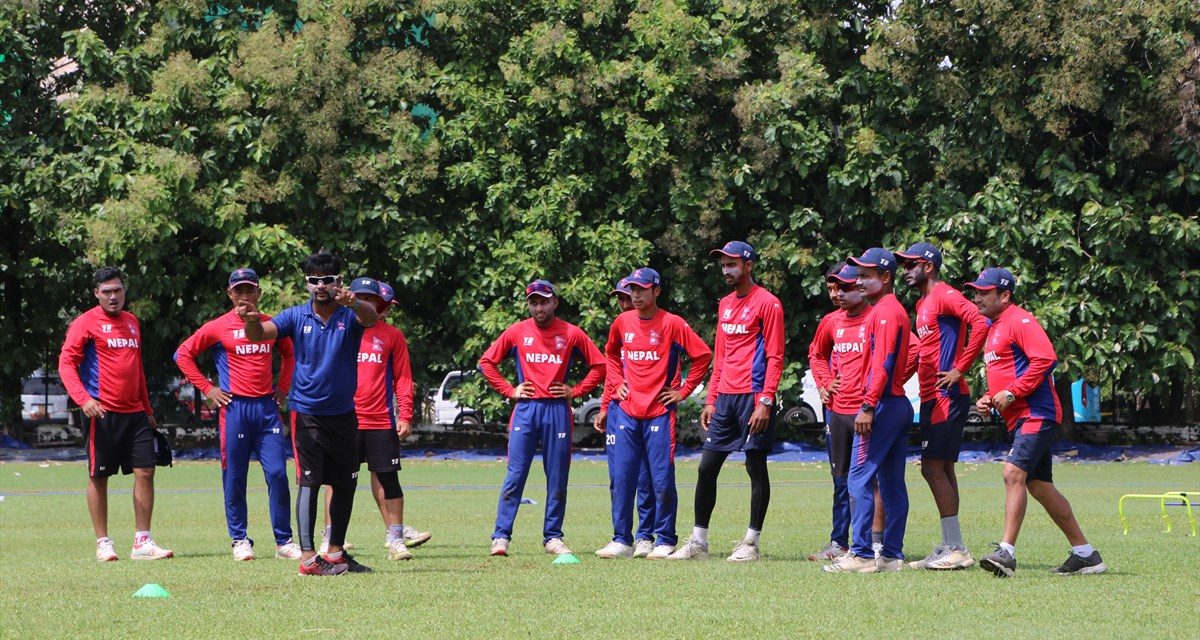 श्रीलंकामा एशिया कपको तयारी गर्दै युवा क्रिकेट टोली (फोटो फिचर)